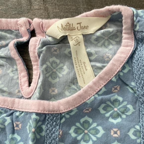 Matilda Jane - Abbie Girls Ruffle Flounce Sleeveless Tunic - Picture 7 of 10